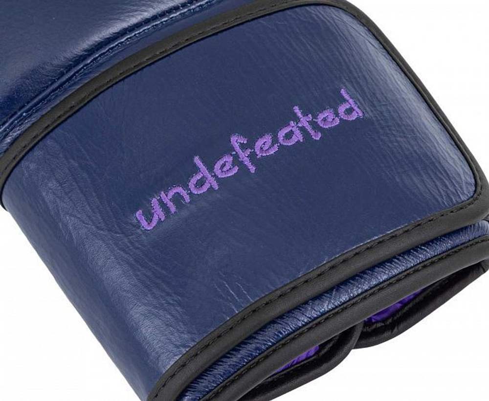 Перчатки боксерские Clinch Undefeated темно-синие C161