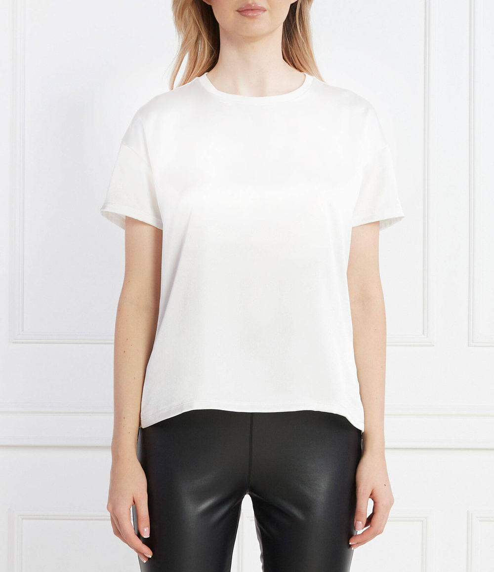 Футболка Smart Crew HUGO - экрю(50478228)