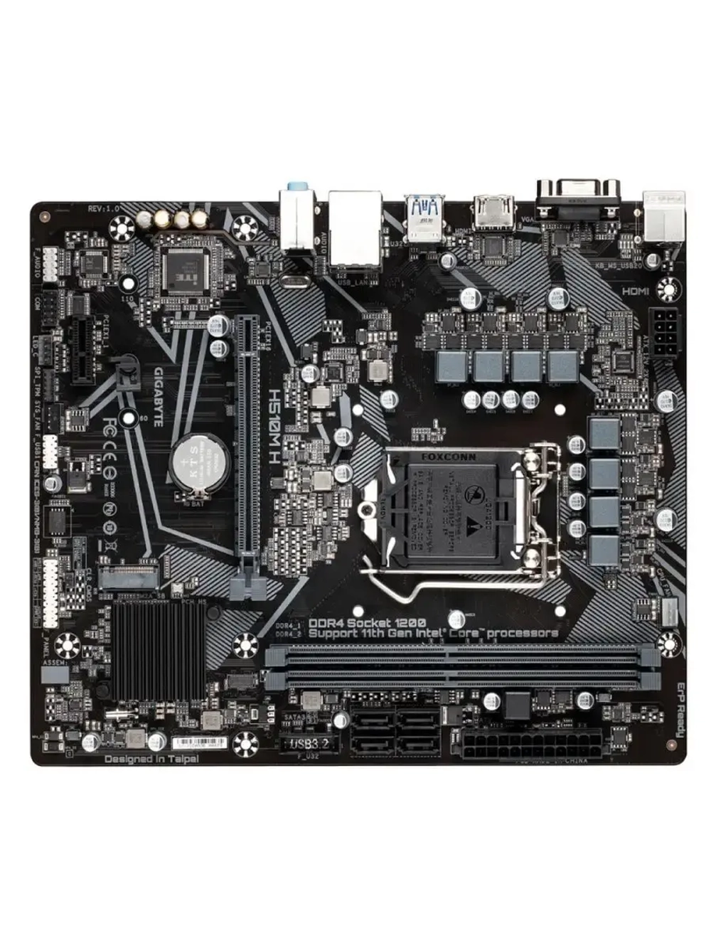 Материнская плата GIGABYTE LGA 1200, Intel H510