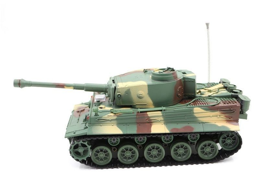 Р/У танк Heng Long 3828-1 Tiger I ИК-версия 1/26, полное управление, свет и звук, идеален для танковых боев