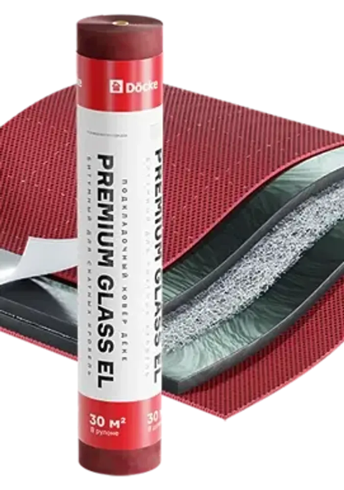 Подкладочный ковёр Docke Premium Glass EL 30 м