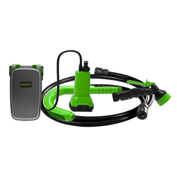 Насос аккумуляторный для полива из бочки Greenworks Арт. 3401007, 24V