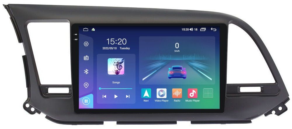 Магнитола для Hyundai Elantra 2016-2018 - Parafar PF581U2K Android 11, QLED+2K, ТОП процессор, 8Гб+128Гб, CarPlay, SIM-слот