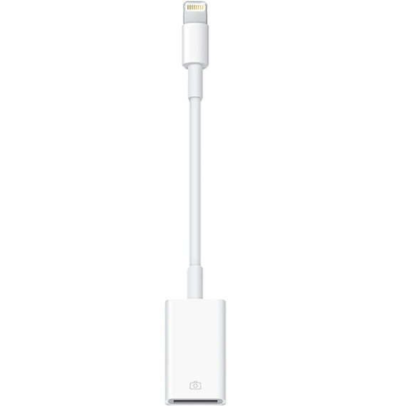 Адаптер Apple Lightning to USB Camera Adapter (MD821ZM/A) белый