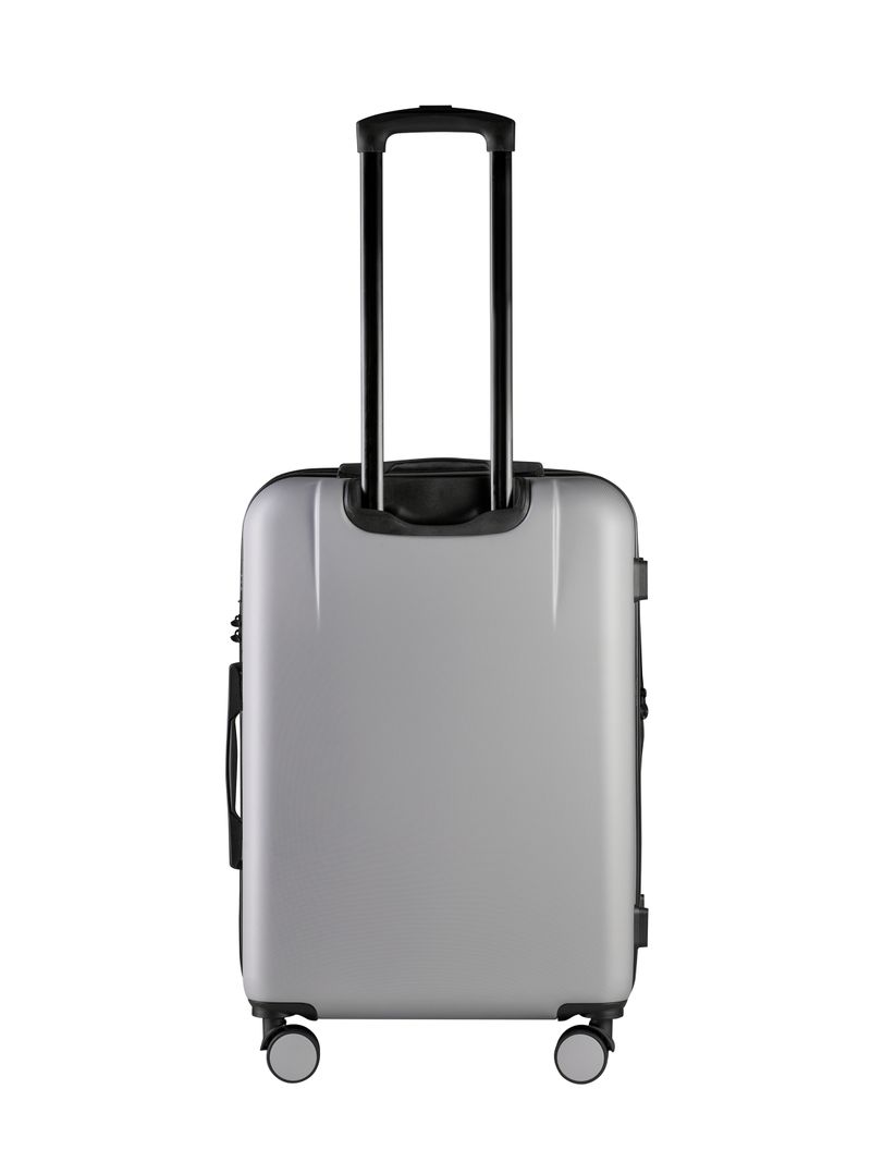 Чемодан Bonle размер М Серебристый