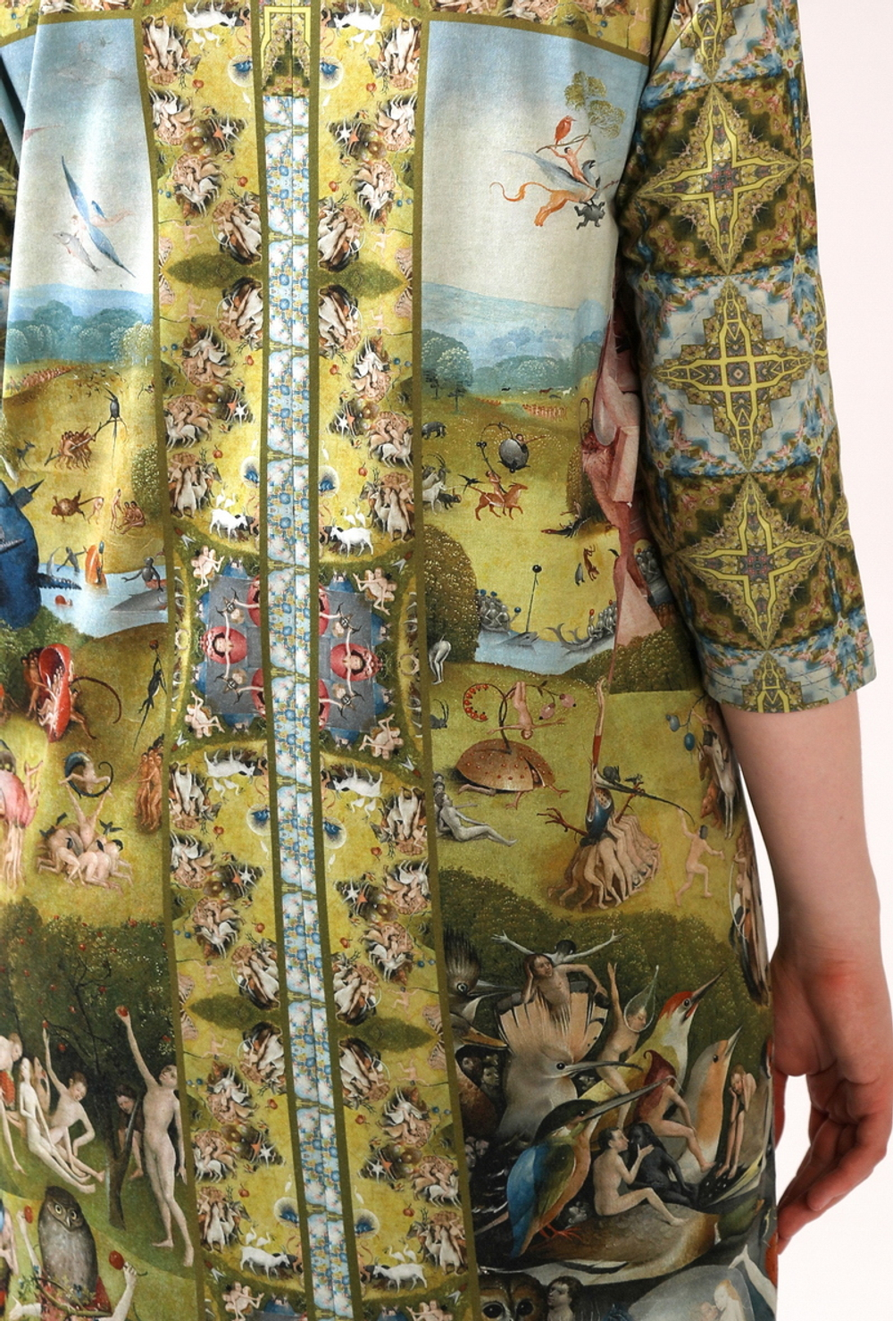 Платье "Сад земных наслаждений", по мотивам триптиха Иеронима Босха