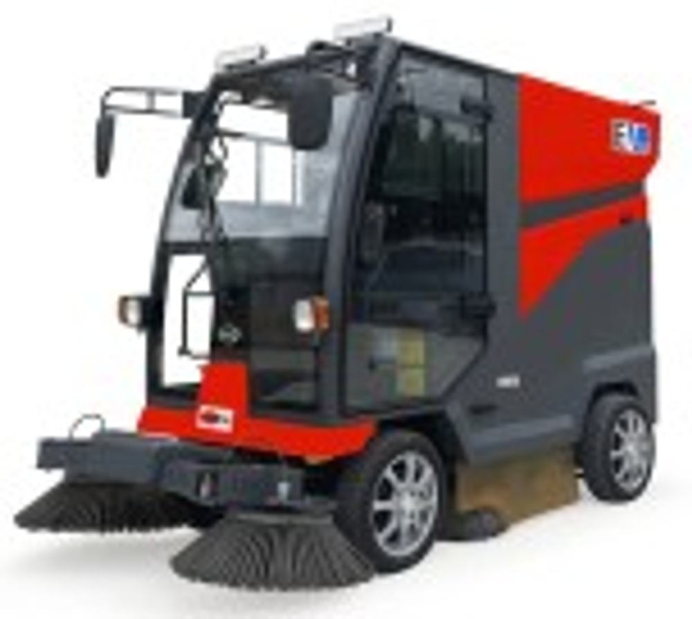 Машина подметально-уборочная VOSTOK C210 (акб Li-ion 48/200Ah) с сиденьем для оператора AN-C210L