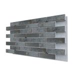 Негорючая термопанель ППС PRO Керамин Иллинойс 2 Серый 0,612 м², 1020x600 мм