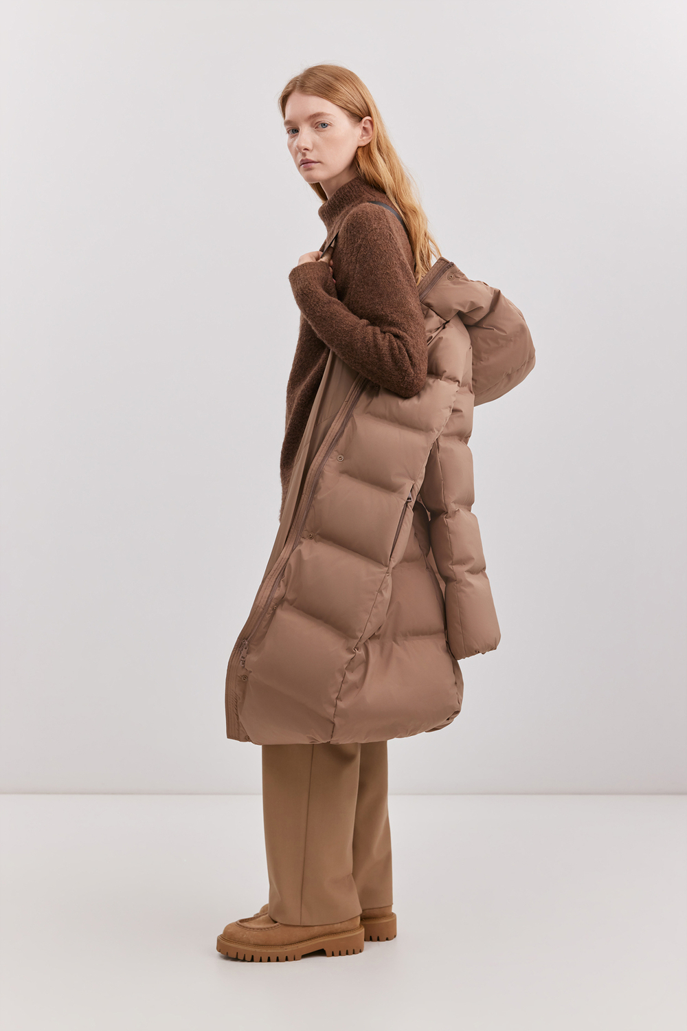 Пальто пуховое женское B0225702 BAON