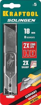 KRAFTOOL 18 мм, 5 шт, сегментированные лезвия (09605-18-S5)