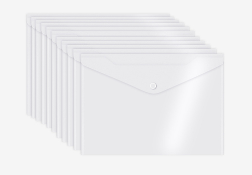 Папка-конверт на кнопке A4  ДЕВЕНТЕ (3079565)