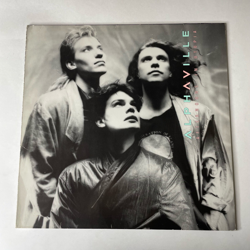 Винтажная виниловая пластинка LP Alphaville Afternoons In Utopia (Германия 1986)