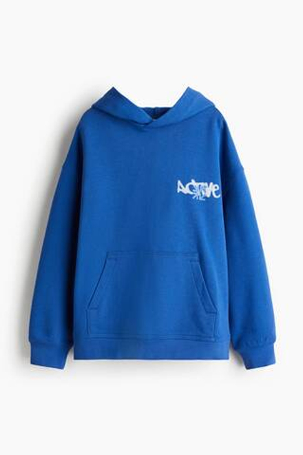 H&M Толстовка с капюшоном, синий