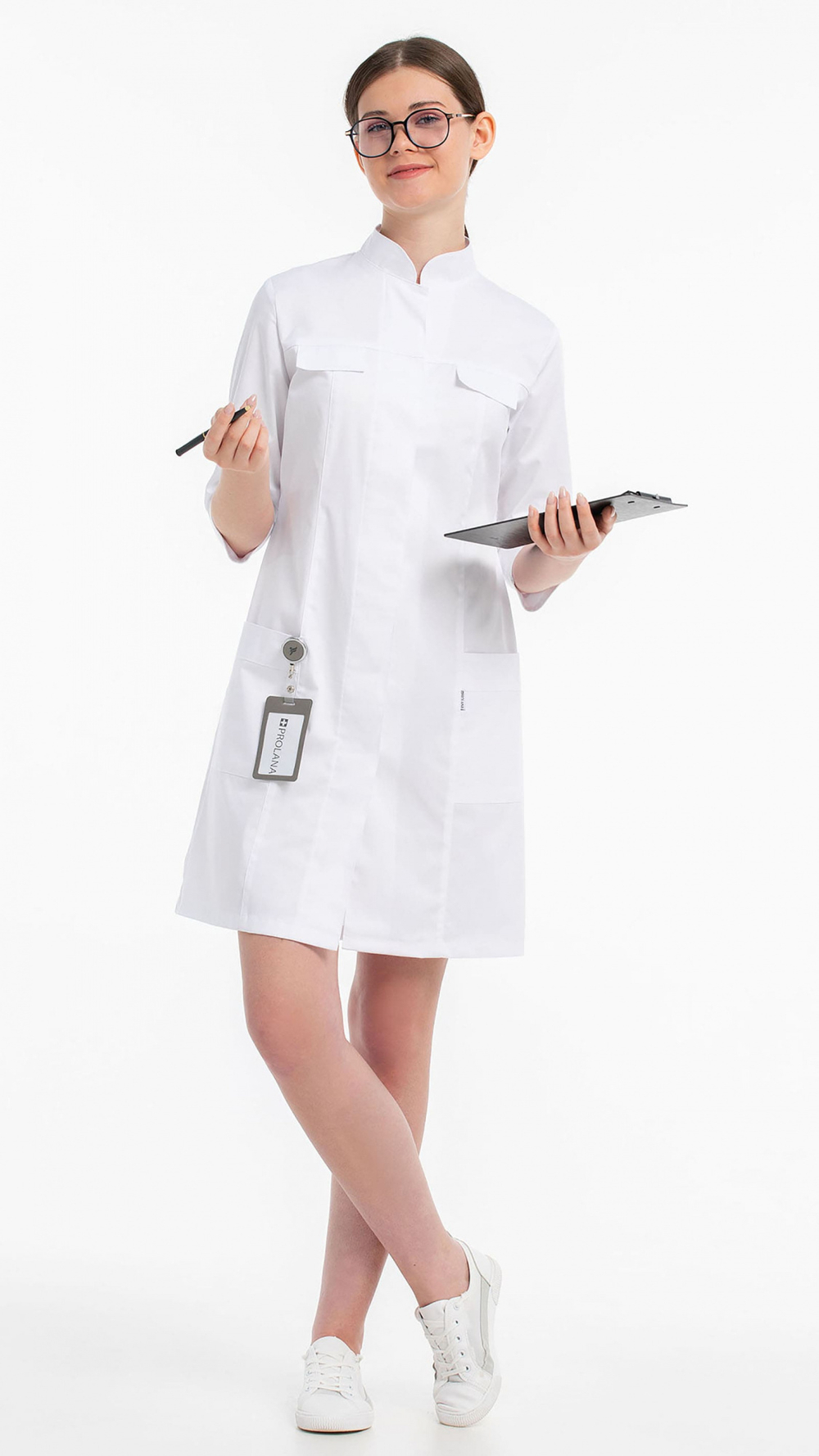 Халат медицинский Мира стрейч