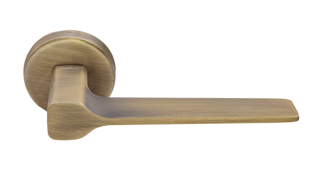 Ручка дверная GRAND CARAT R5 CAFFE раздельная на круглой розетке