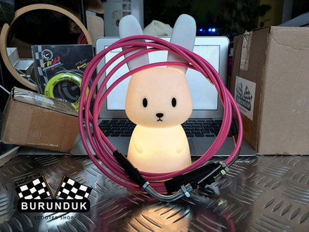 ТРОС ГАЗА розовый DIO AF / ZX