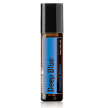 "Дип Блю" успокаивающая смесь эфирных масел для массажа, doTERRA Deep Blue (без кокосового масла), роллер 10 мл