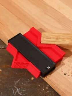 Шаблон для перенесения контуров DEKO 5" (125мм ) TEM01, красный