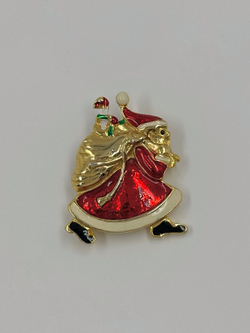 Брошь Санта Клаус