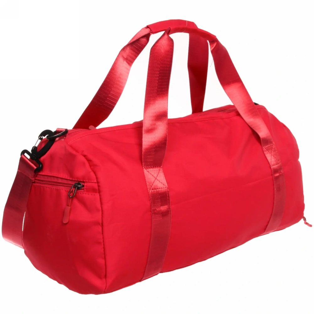 Сумка спортивная «Sport Pink»,водонепроницаемый отдел + 2 кармана+отдел под обувь, цвет красный, 42*24*18 см