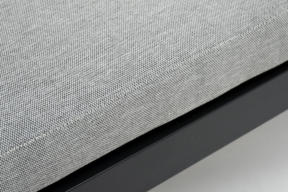 Шезлонг из алюминия MAYA  темный графит