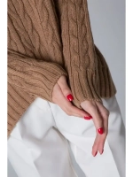 Водолазка с косами