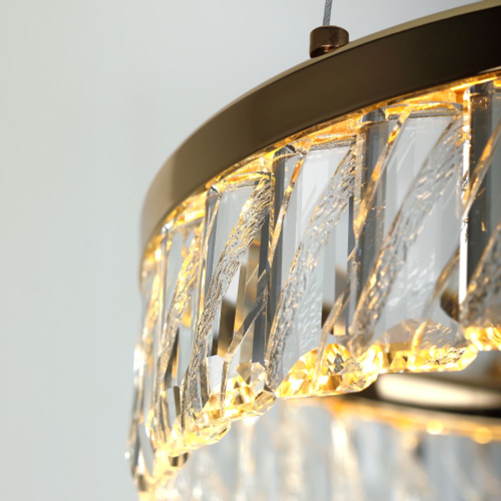 Люстра Rivoli Erika 6131-101 светодиодная LED 30 Вт 3000 K дизайн | Дизайн