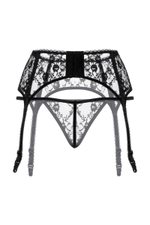 Комплект из кружевного пояса и трусиков-стринг