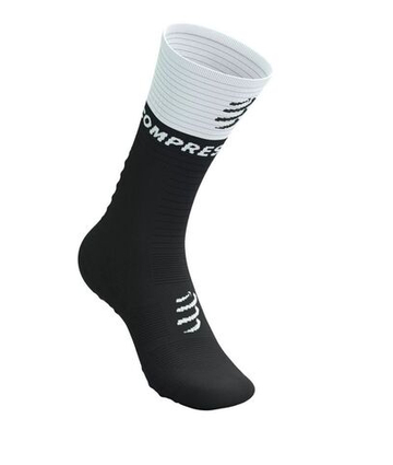 Теннисные носки Compressport Mid Compression v2.0 1P - black/white