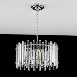 Citilux Ингвар CL334161 Люстра подвесная хрустальная Хром