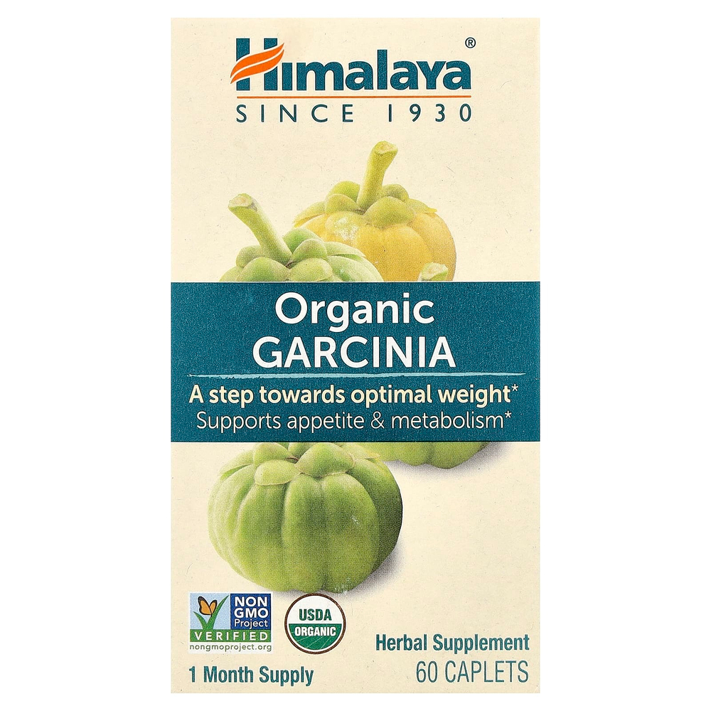 Himalaya, Органическая гарциния, 60 капсул