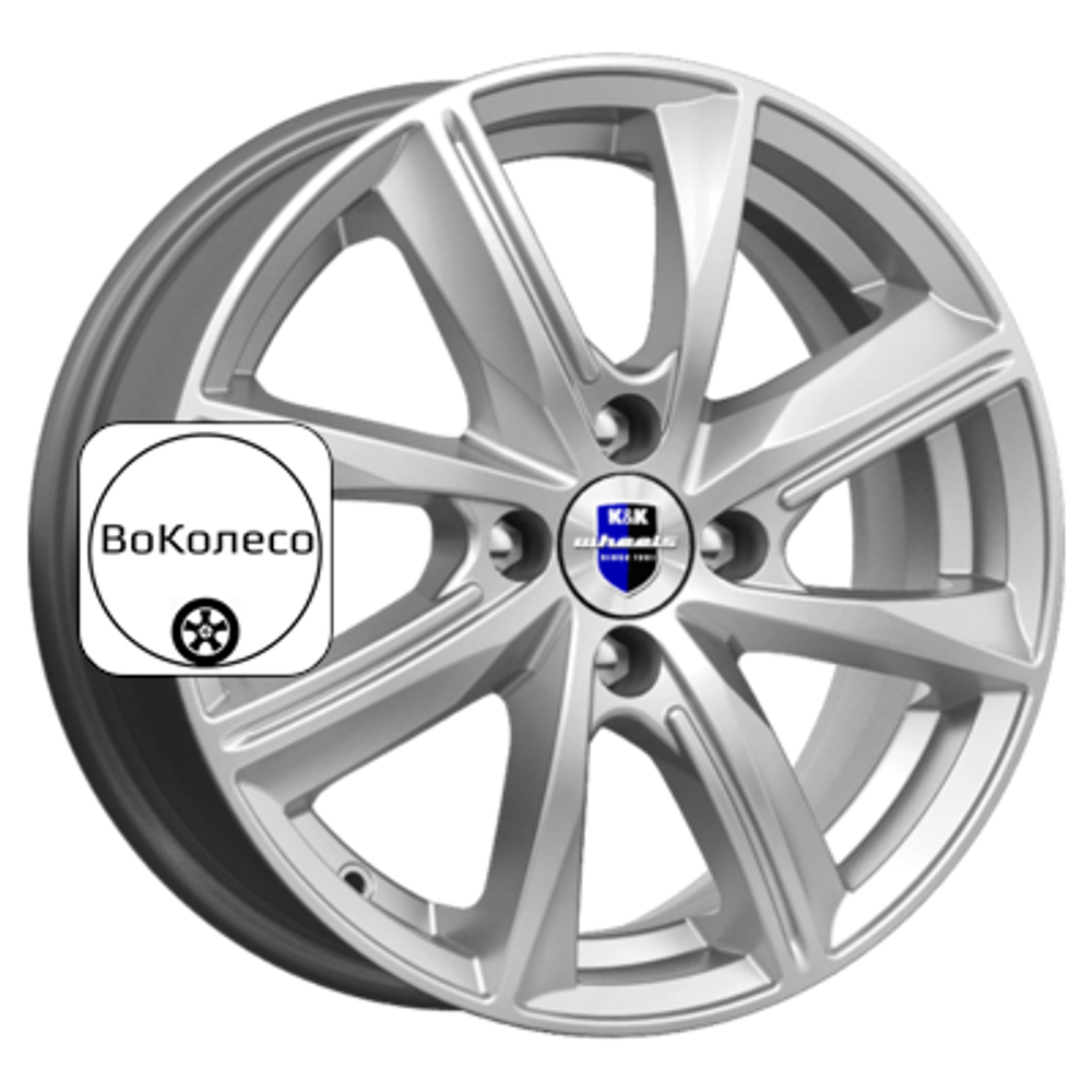 6x15/4x100 ET46 D54,1 Арнар-оригинал (КС890) Сильвер SK K&K