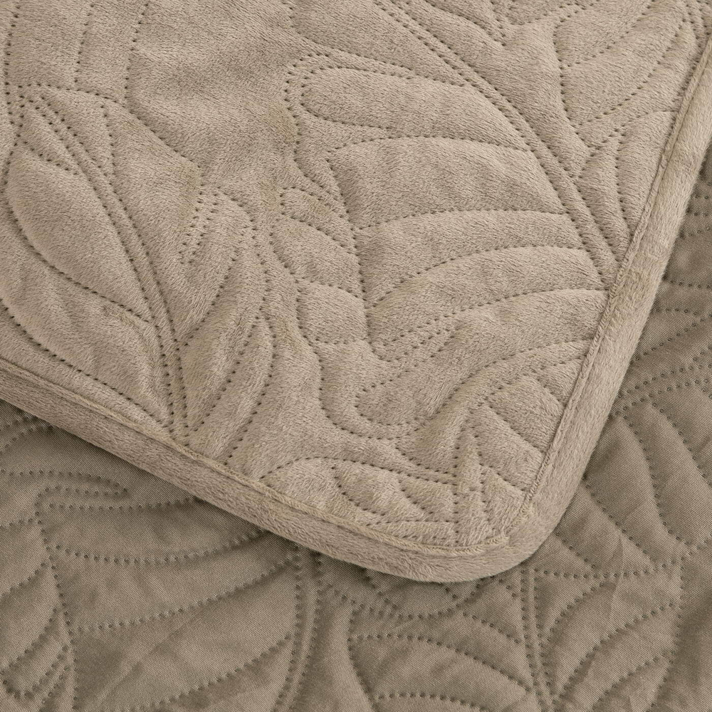 Покрывало 160х220 и наволочка 50х70 Sofi De MarkO Мелисса капучино