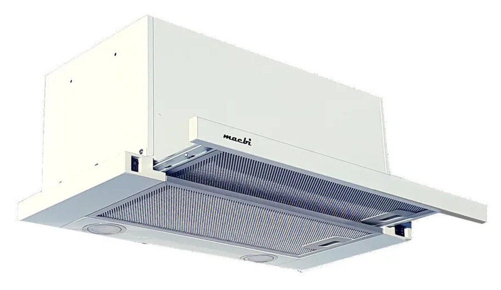 Вытяжка встраиваемая MACBI MT 60-3 60см белая 1100 м3