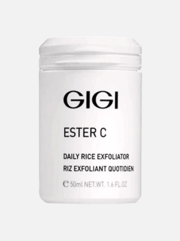 Эксфолиант для очищения и микрошлифовки кожи Ester C: ESC Daily Rice Exfoliator, GiGi, 50 мл