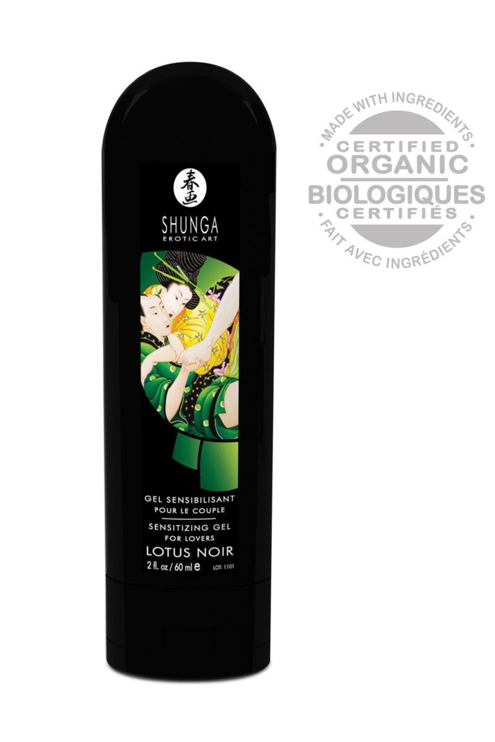 Усилитель оргазма для обоих партнеров Shunga Lotus Noir - 60 мл.