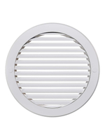 Решетка вентиляционная РК фланец D160 D196 пластик ERA