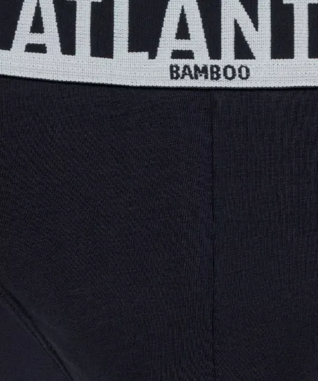 Мужские трусы слипы спорт Atlantic MP-1565, темно-синие