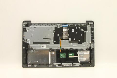 Верхняя панель с клавиатурой (топкейс) для ноутбука Lenovo 3-15ITL6 / ADA / ALC (W/O FingerPrint) с подсветкой, серая , раскладка - русская (5CB1B69145)