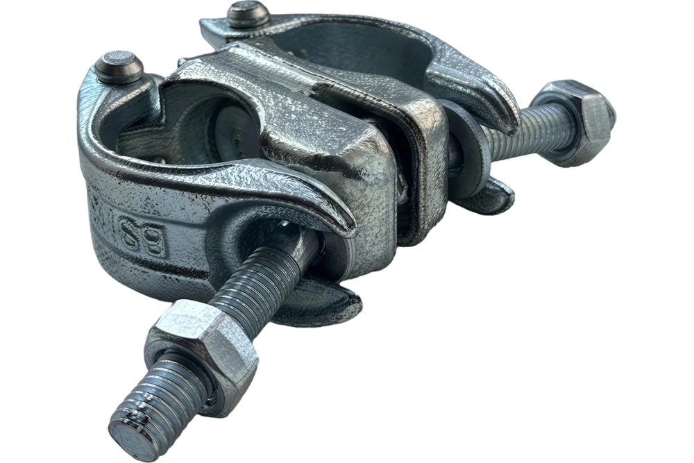 Хомут поворотный 48х48 мм, кованый, оцинкованный (упаковка 25 шт.)