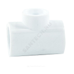 Тройник PP-R переходной белый Дн 32х25х32 PRO VALFEX 10322532-PRO