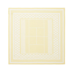 Теннисная бандана Lacoste Print Scarf - yellow/flour