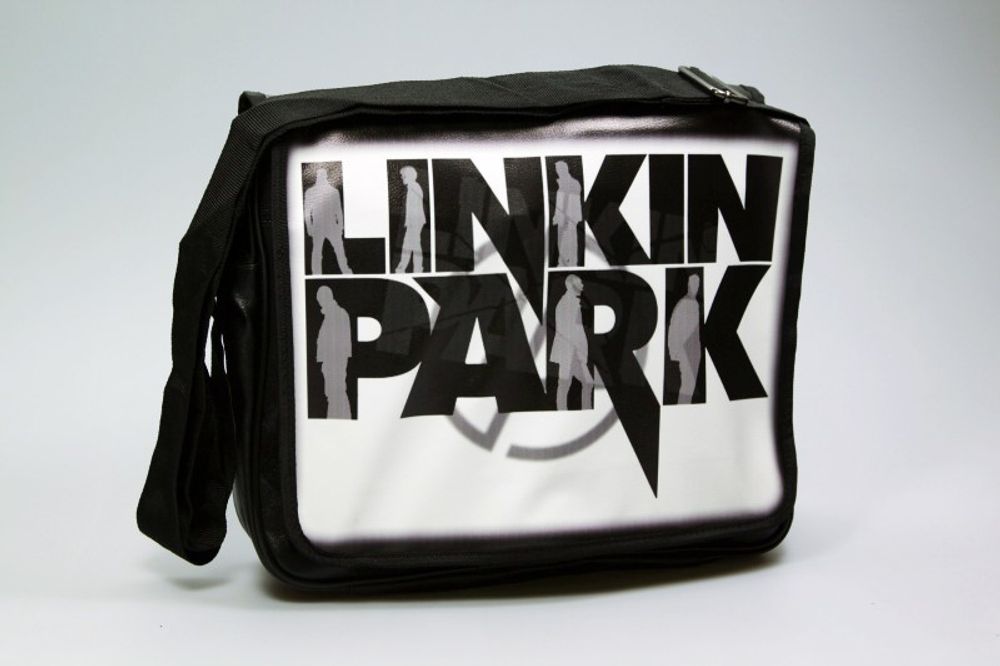 Сумка Linkin Park надпись белая