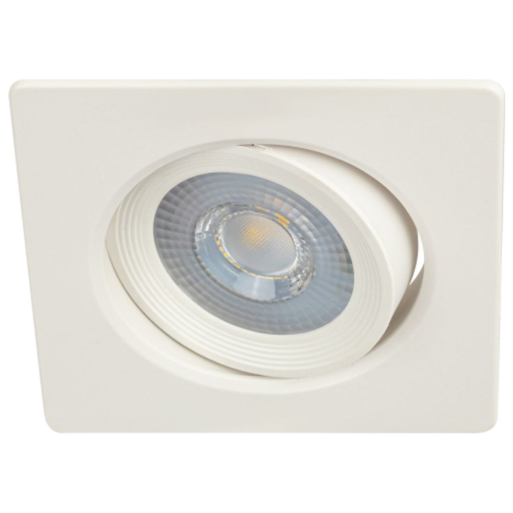 Светильник светодиодный встраиваемый ЭРА KL LED 21A-5 4K WH 5Вт 4000K квадратный поворотный белый матовый