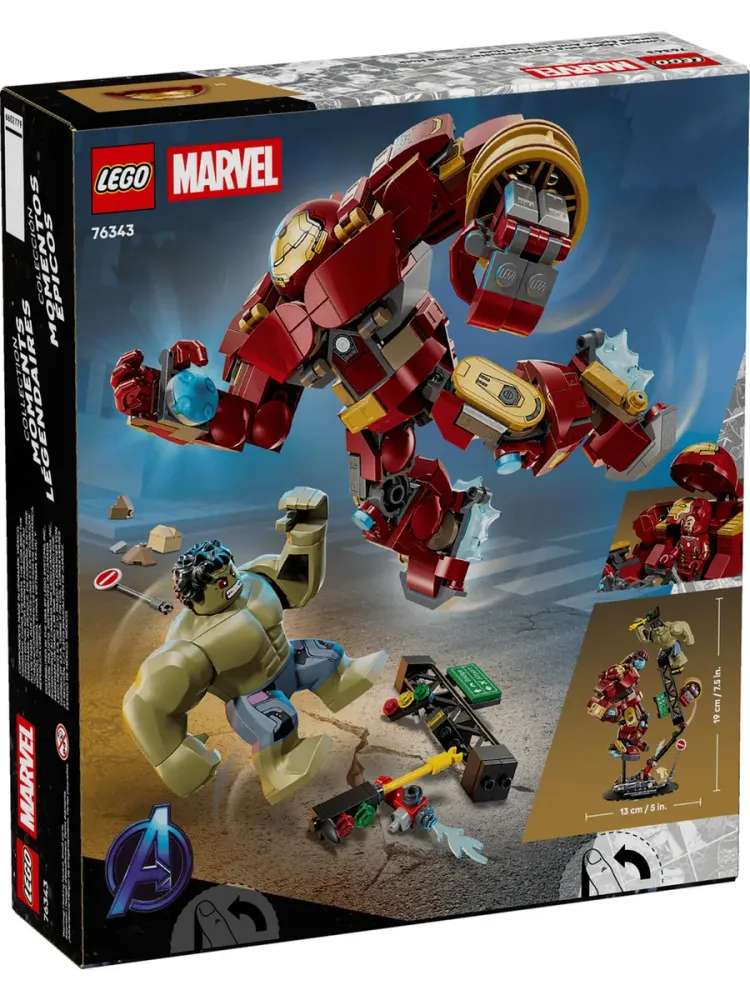 Конструктор Marvel 76343 Халкбастер против Халка