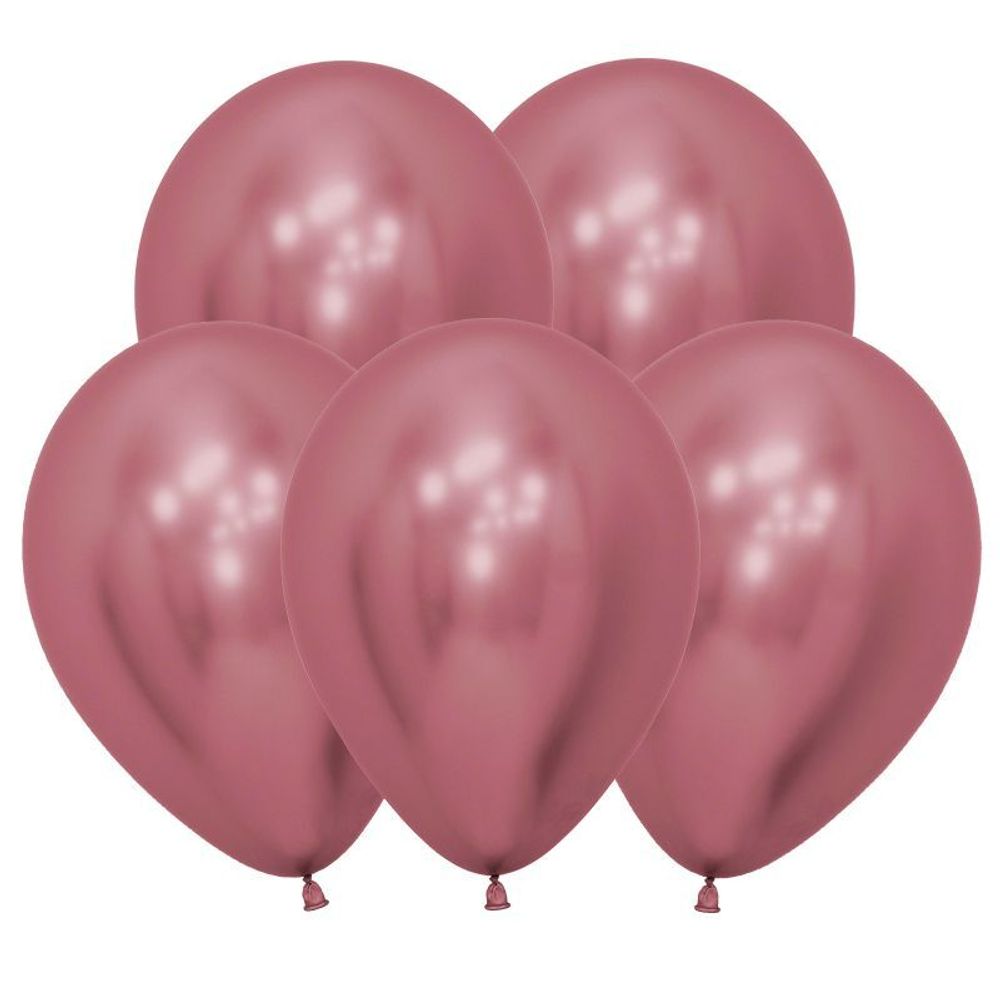Шар 5&quot; хром розовый, (Зеркальные шары) / Reflex Pink 909