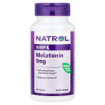 Natrol, Мелатонин, 1 мг, 180 таблеток