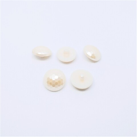 Пуговицы №642, на ножке, 15мм,цв.молочный (RB z-13)