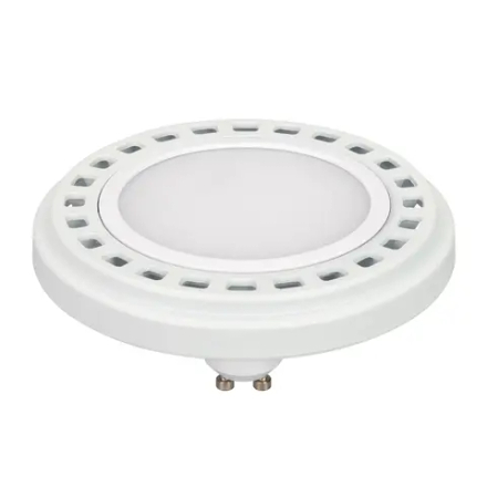 Лампа AR111-UNIT-GU10-15W-DIM Warm3000 (WH, 120 deg, 230V) (Arlight, Металл) 026890
