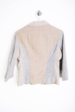 Жакет льняной, визуально на 42 размер